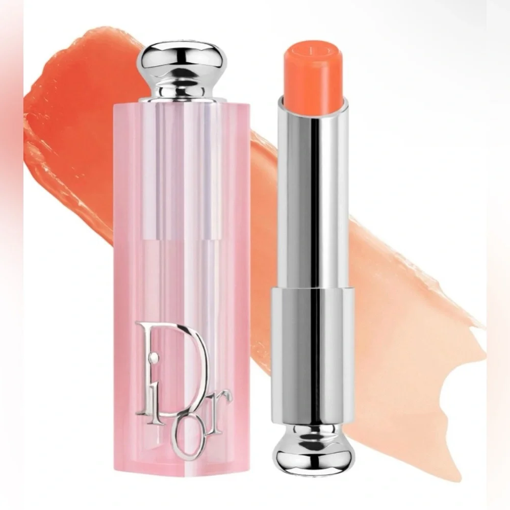 Dior - Addict Lip Glow - #004 Coral | Tinted Lip Balm - New | Full-Size